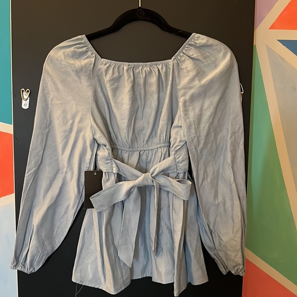 Blue business casual top from Fifty Street bought at Ross - Picture 2 of 3